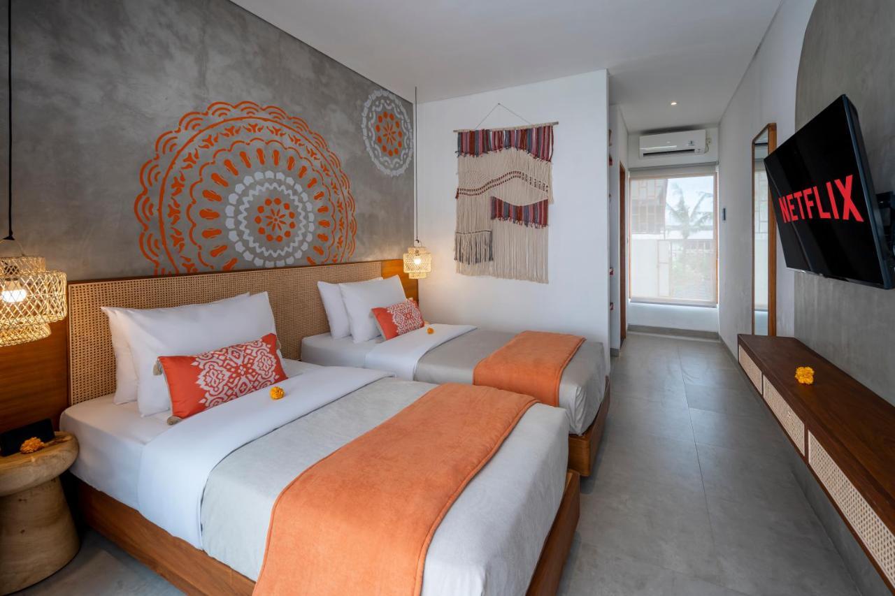 Roomates Surf Camp Canggu By Ini Vie Hospitality Екстер'єр фото